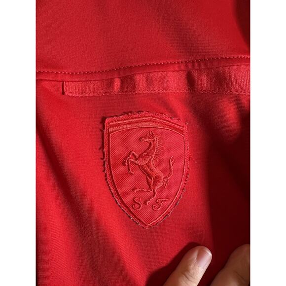 Puma Scuderia Ferrari Jacket Mens Medium Racing Track Full Zip Official Product - Picture 2 of 11